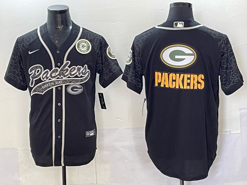 Men Green Bay Packers #1 Parsons blank black Nike NFL 2025 jersey 03->green bay packers->NFL Jersey